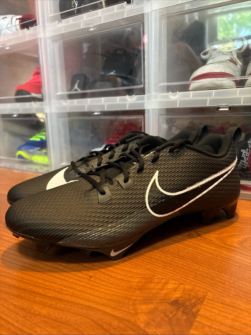Nike Vapor Edge Speed 360 2 TB Black FN7763-003 Football Cleats Sz 14.5 Wide NEW